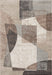 8'x10' Power-Loomed Modern Geometrical Style Brown/Multi Area Rug – KB Rugs