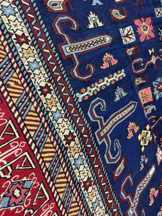 9'x12' handgeknoopt, 100% wollen hoogwaardig Kilim karpet