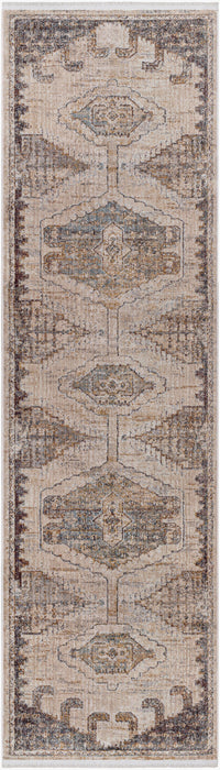 Aida Machinaal Geweven Vloerkleed — Beige / Taupe | AAD-2303