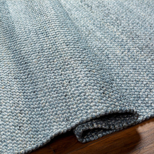 Abby Handwoven Wool Rug — Mist / Ivory | ABB-2302