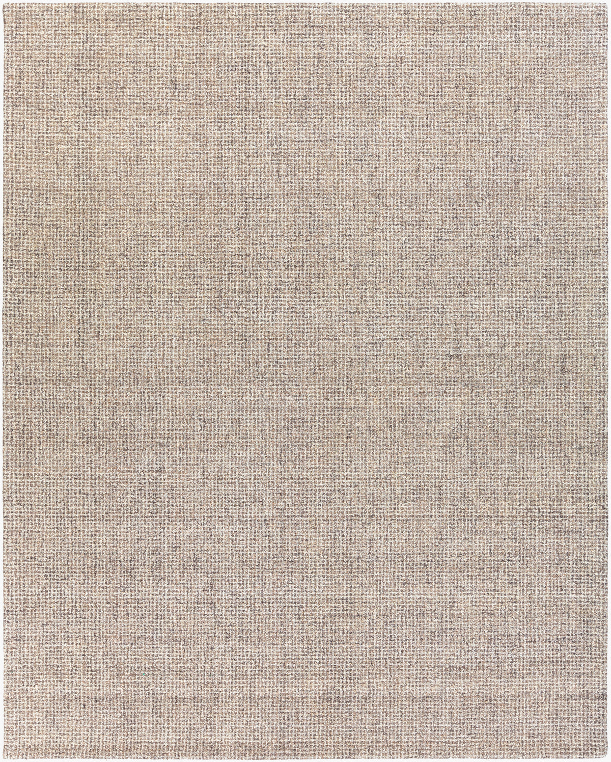 Aiden handgetuft wollen vloerkleed — Taupe | AEN-1005 - performance