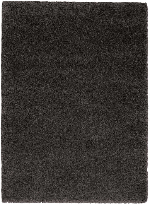 Malibu Shag MSG01 Vloerkleed – Donkergrijs – 244 cm x 335 cm