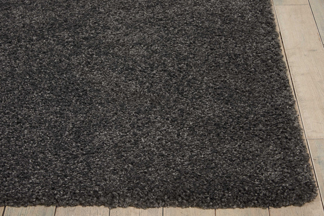 Malibu Shag MSG01 Vloerkleed – Donkergrijs – 244 cm x 335 cm