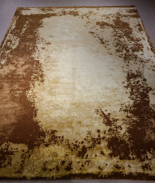 9'x12' Hand-Knotted Nepali Brown/Beige Area Rug – KB Rugs
