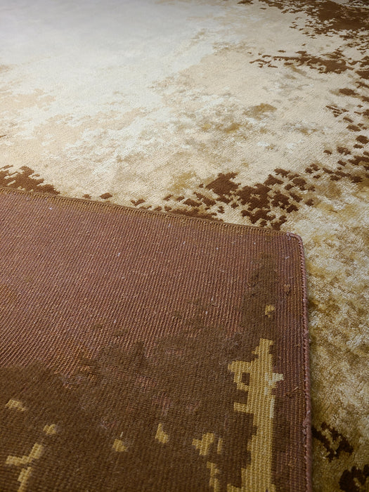 9'x12' Hand-Knotted Nepali Brown/Beige Area Rug – KB Rugs