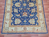 6'x9' Hand-Knotted Chobi Blue/Beige Area Rug – KB Rugs