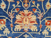 6'x9' Hand-Knotted Chobi Blue/Beige Area Rug – KB Rugs