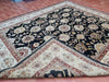 8'x10' Hand-Knotted Chobi Black/Ivory Area Rug – KB Rugs