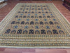 9'x12' Hand-Knotted Chobi Beige/Blue Area Rug – KB Rugs