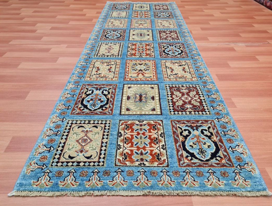 3'0X8'0 Bakhtiari Ziegler loper, handgeknoopt, 100% wollen vloerkleed