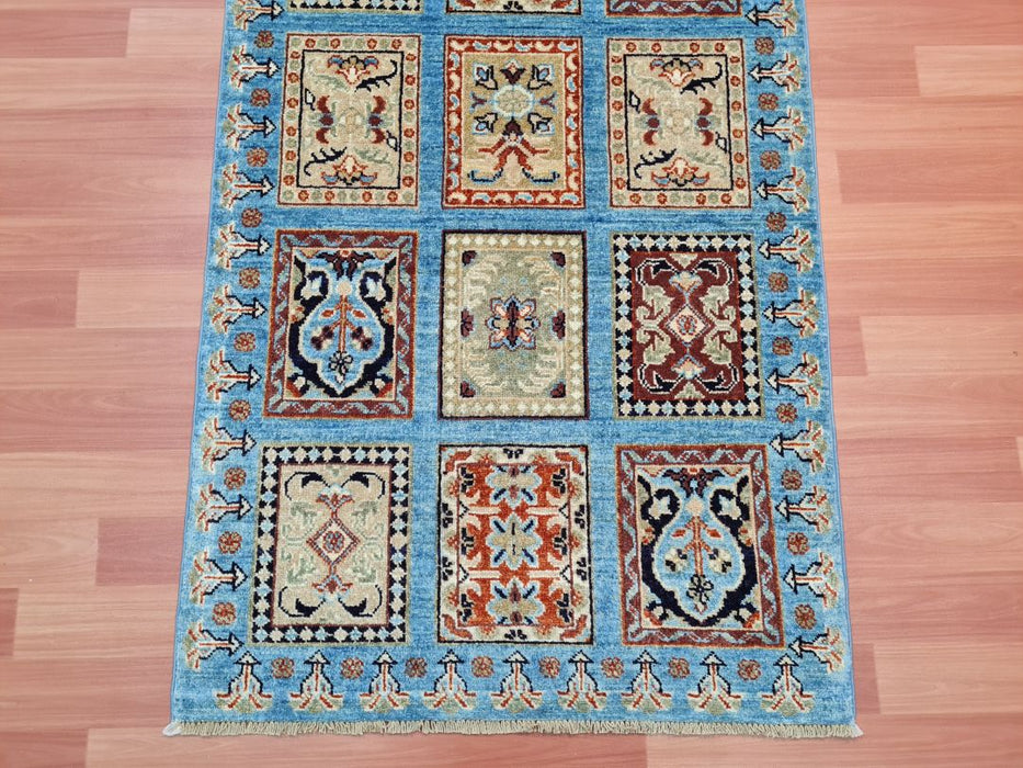 3'0X8'0 Bakhtiari Ziegler loper, handgeknoopt, 100% wollen vloerkleed
