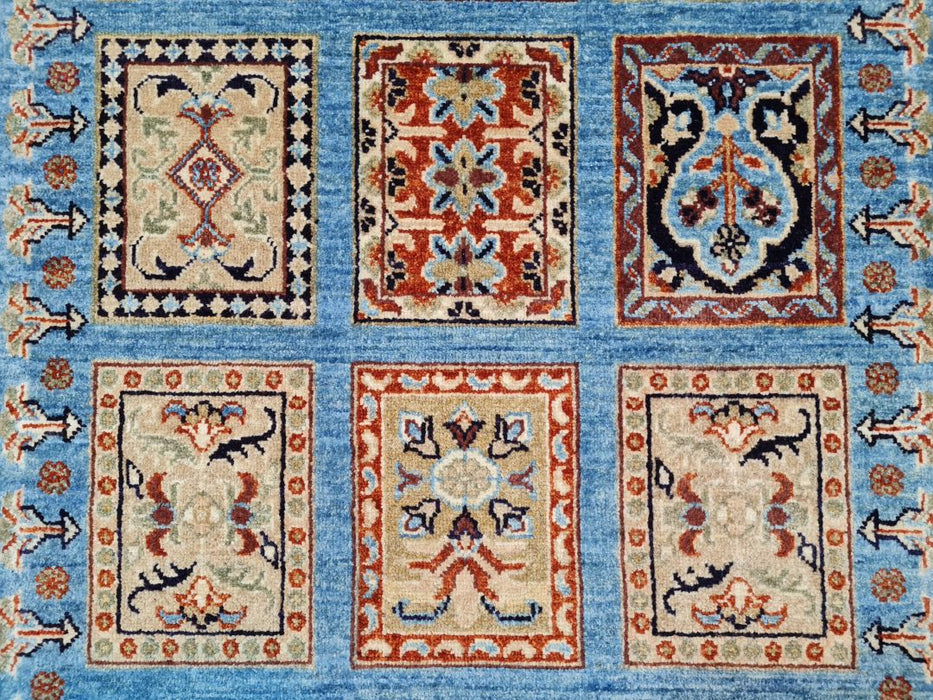 3'0X8'0 Bakhtiari Ziegler loper, handgeknoopt, 100% wollen vloerkleed