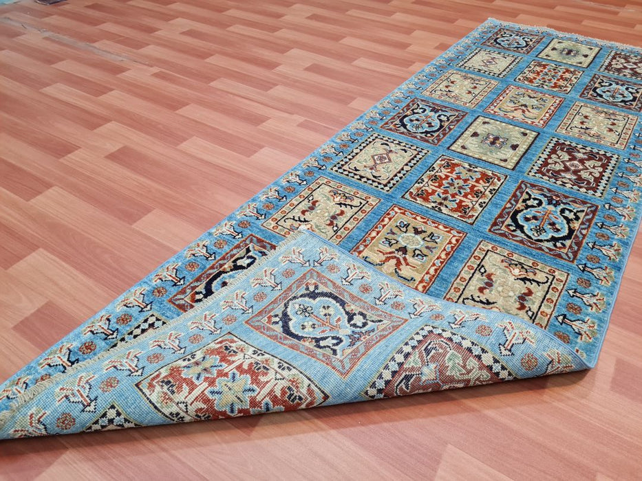 3'0X8'0 Bakhtiari Ziegler loper, handgeknoopt, 100% wollen vloerkleed