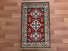 2'x3' Hand-Knotted Chobi Red/Multi Area Rug – KB Rugs