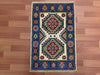 2'x3' Hand-Knotted Chobi Blue/Multi Area Rug – KB Rugs