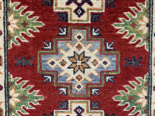 2'x3' Hand-Knotted Chobi Red/Multi Area Rug – KB Rugs