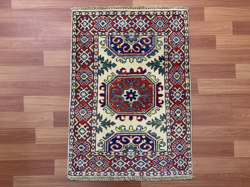 2'x3' Hand-Knotted Chobi Red/Multi Area Rug – KB Rugs