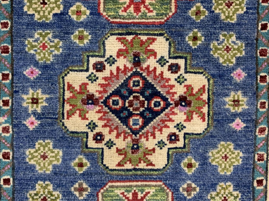 2'x3' Hand-Knotted Chobi Blue/Multi Area Rug – KB Rugs