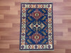 2'x3' Hand-Knotted Chobi Blue/Multi Area Rug – KB Rugs