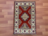 2'x3' Hand-Knotted Chobi Red/Multi Area Rug – KB Rugs