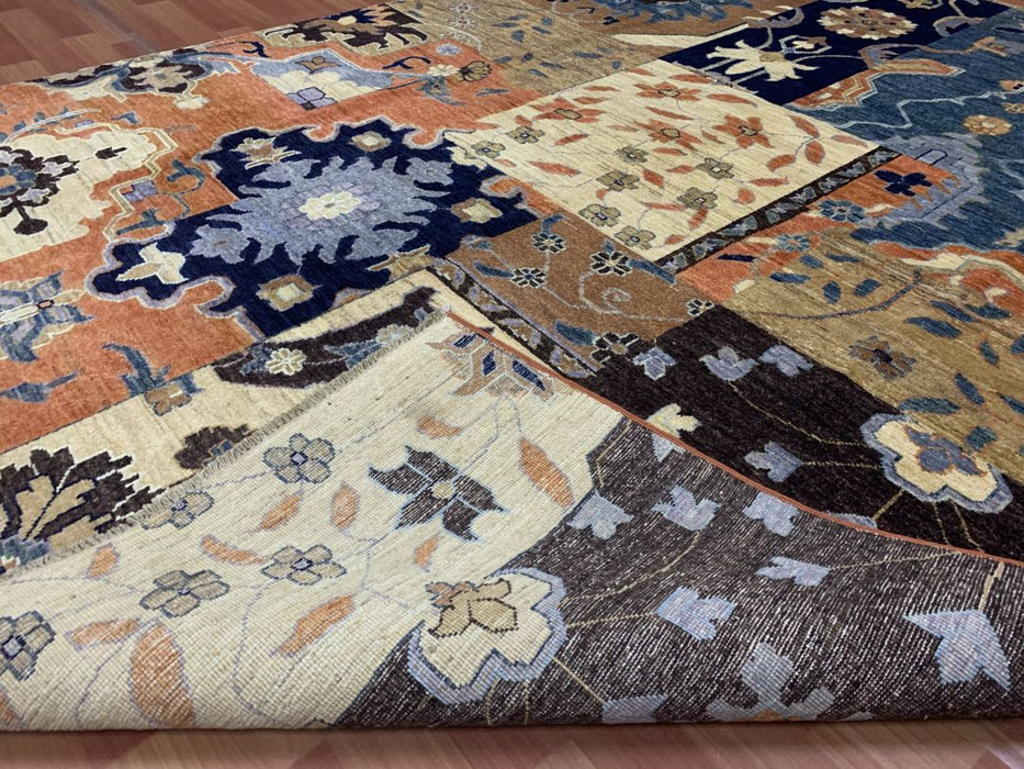7'x10' Hand-Knotted Tribal Chobi Multi Area Rug – KB Rugs