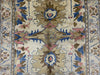6'x9' Hand-Knotted Chobi Ivory/Multi Area Rug – KB Rugs