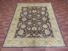 7'x10' Hand-Knotted Chobi Brown/Beige Area Rug – KB Rugs