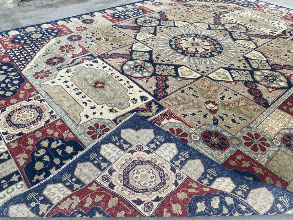 299 cm x 411 cm Mamluk Ziegler handgeknoopt vloerkleed van 100% wol