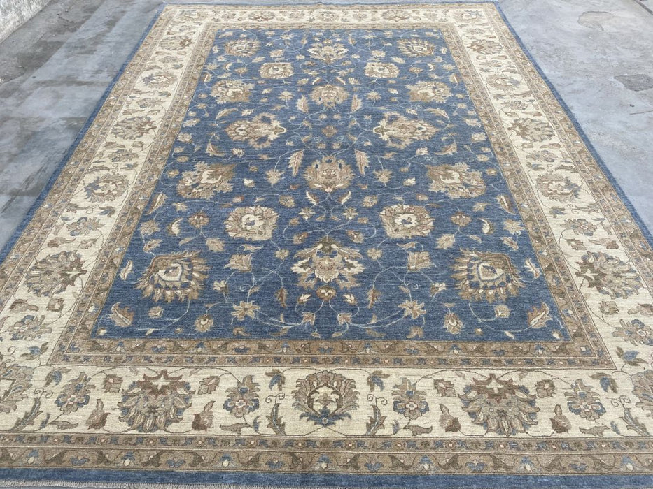10'0"X13'8" Ziegler handgeknoopt vloerkleed van 100% wol