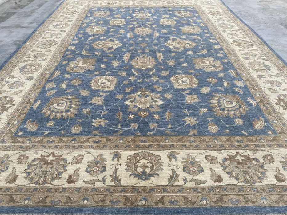 10'0"X13'8" Ziegler handgeknoopt vloerkleed van 100% wol