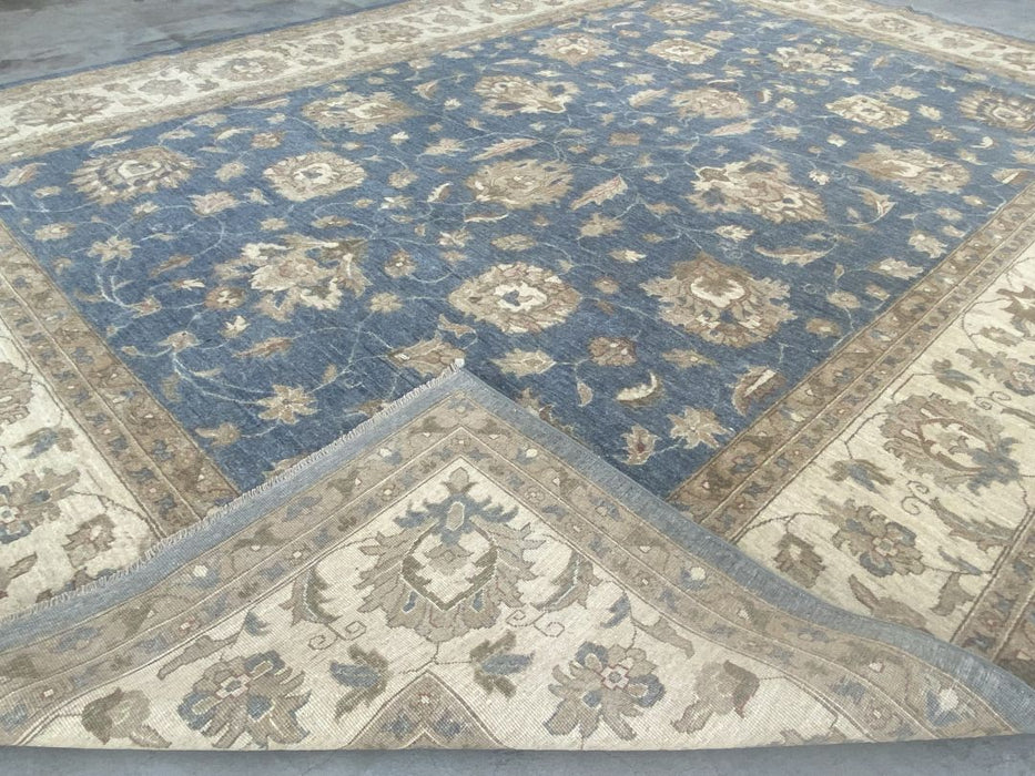 10'0"X13'8" Ziegler handgeknoopt vloerkleed van 100% wol