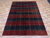 6'x9' Hand-Knotted Chobi Red/Black Area Rug – KB Rugs
