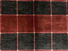 6'x9' Hand-Knotted Chobi Red/Black Area Rug – KB Rugs