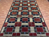 7'x10' Hand-Knotted Modern Chobi Red/Multi Area Rug – KB Rugs