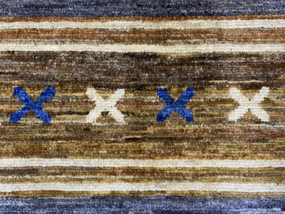 6'x9' Hand-Knotted Chobi Grey/Multi Area Rug – KB Rugs