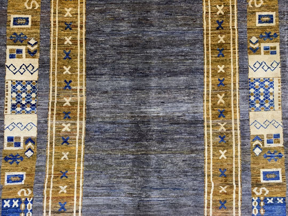 6'x9' Hand-Knotted Chobi Grey/Multi Area Rug – KB Rugs