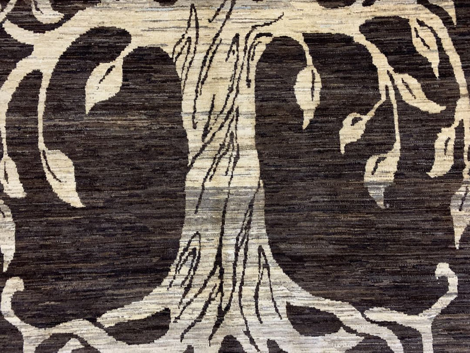 6'x9' Hand-Knotted Chobi Brown/Beige Area Rug – KB Rugs
