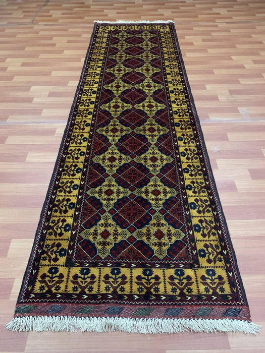 3' x 10' Ziegler handgeknoopt loper 100% wollen vloerkleed