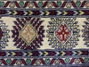 7'x10' Hand-Knotted Tribal Bukhara Beige/Multi Area Rug – KB Rugs