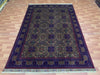 7'x10' Hand-Knotted Tribal Bukhara Multi/Blue Area Rug – KB Rugs