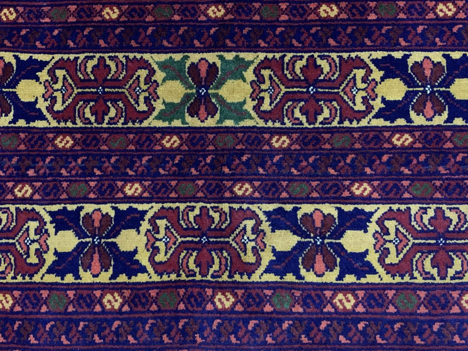 7'x10' Hand-Knotted Tribal Bukhara Red/Multi Area Rug – KB Rugs