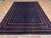 7'x10' Hand-Knotted Tribal Bukhara Blue/Multi Area Rug – KB Rugs