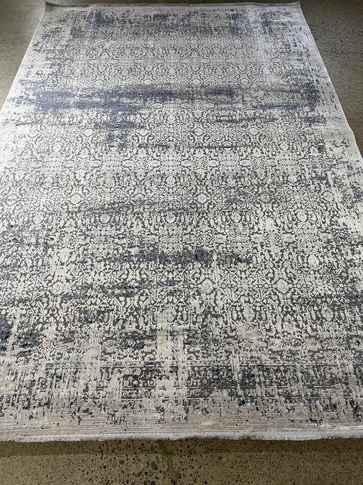 5'x8' Power-Loomed World of Luxury  Grey/Ivory Area Rug – KB Rugs