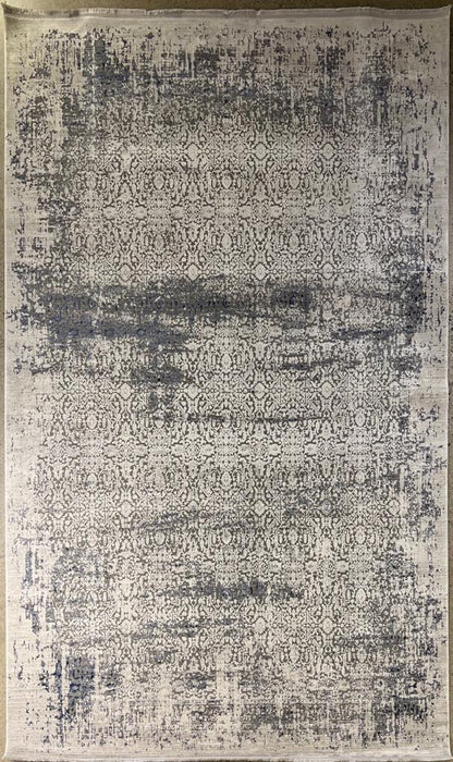 5'x8' Power-Loomed World of Luxury  Grey/Ivory Area Rug – KB Rugs