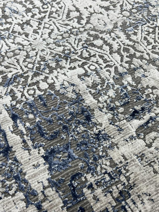 5'x8' Power-Loomed World of Luxury  Grey/Ivory Area Rug – KB Rugs