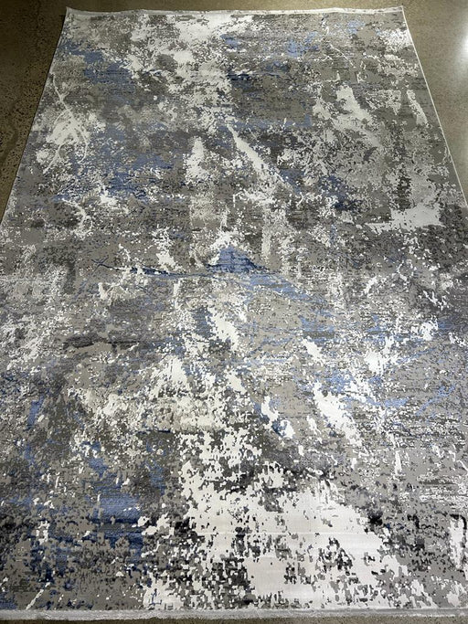 10'x13' Power-Loomed World of Luxury Blue/Grey Area Rug – KB Rugs
