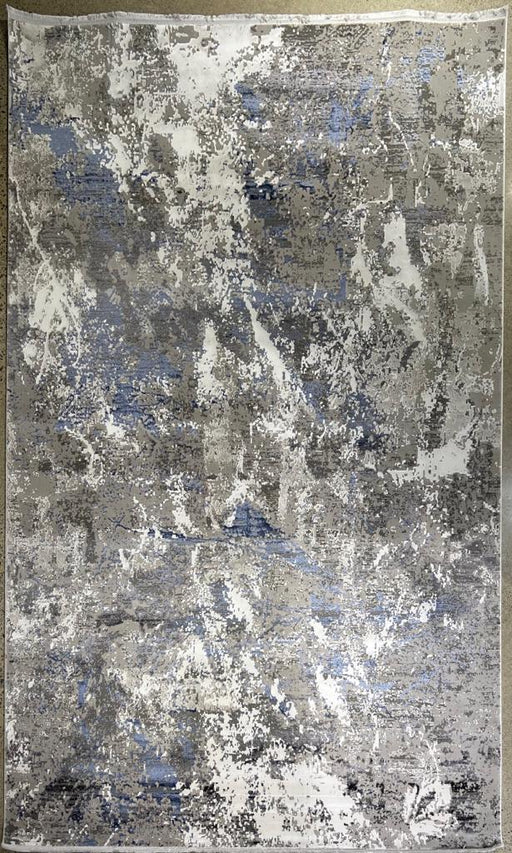 10'x13' Power-Loomed World of Luxury Blue/Grey Area Rug – KB Rugs