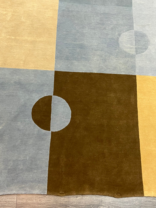 8'x10' Hand-Knotted Nepali Multi/Beige Area Rug – KB Rugs