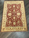 7'x10' Hand-Knotted Chobi Rust/Beige Area Rug – KB Rugs