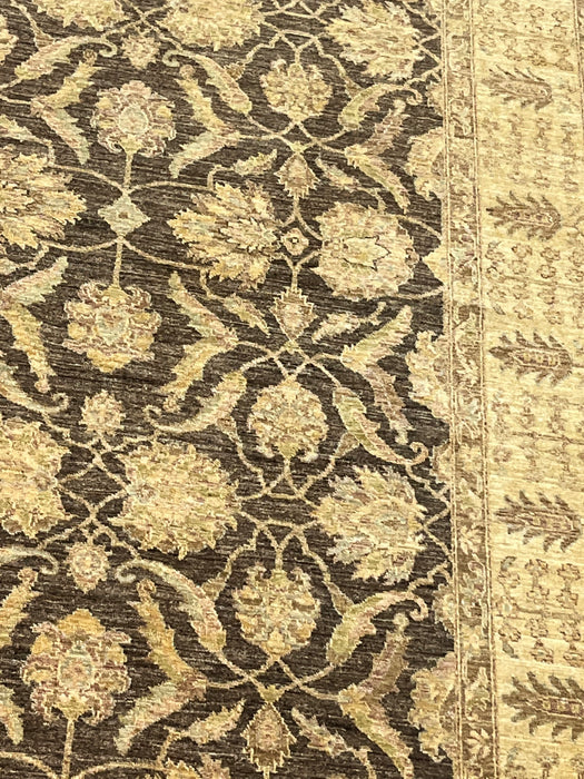 6'x9' Hand-Knotted Chobi Beige/Brown Area Rug – KB Rugs